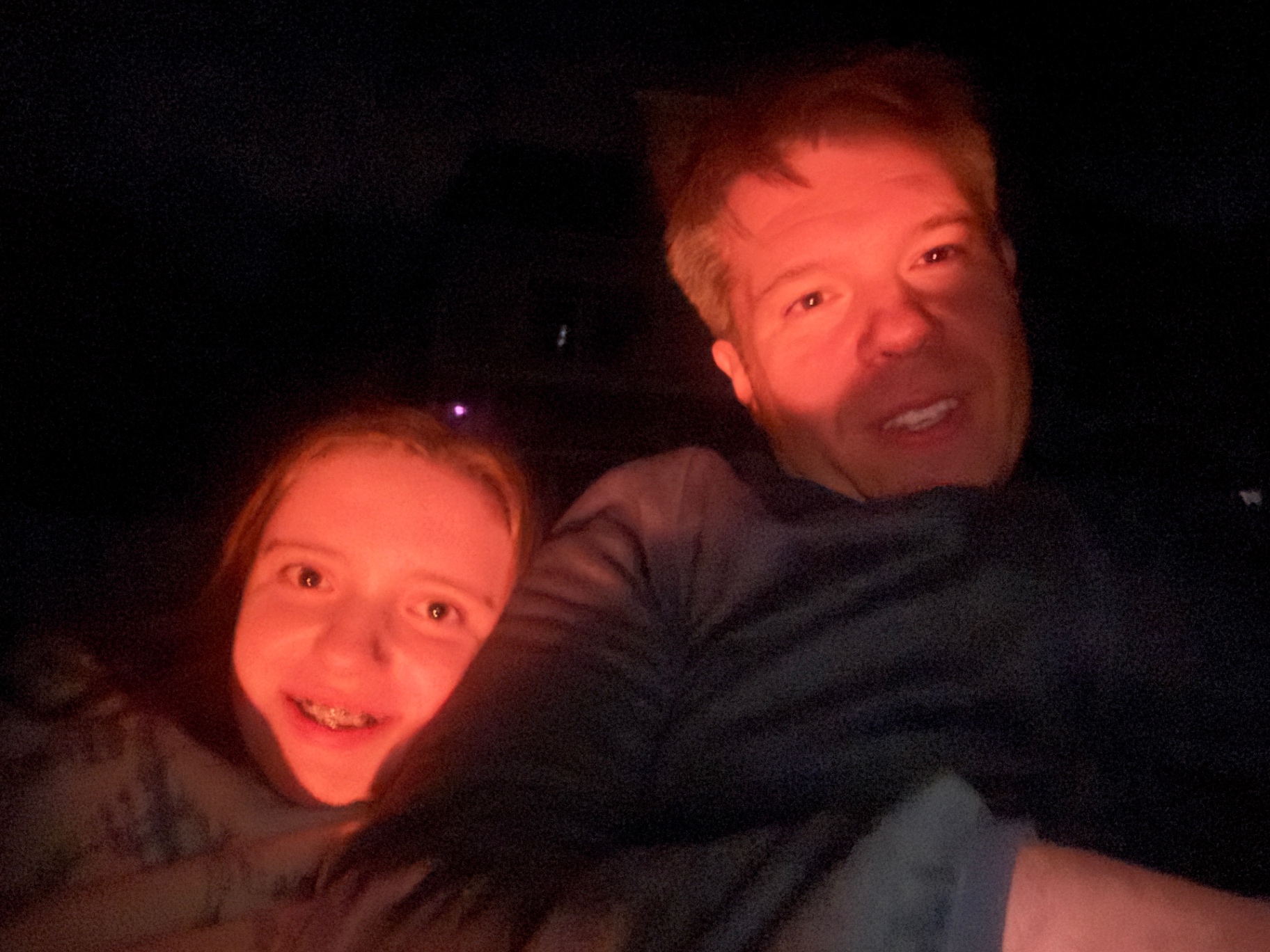 Around the fire