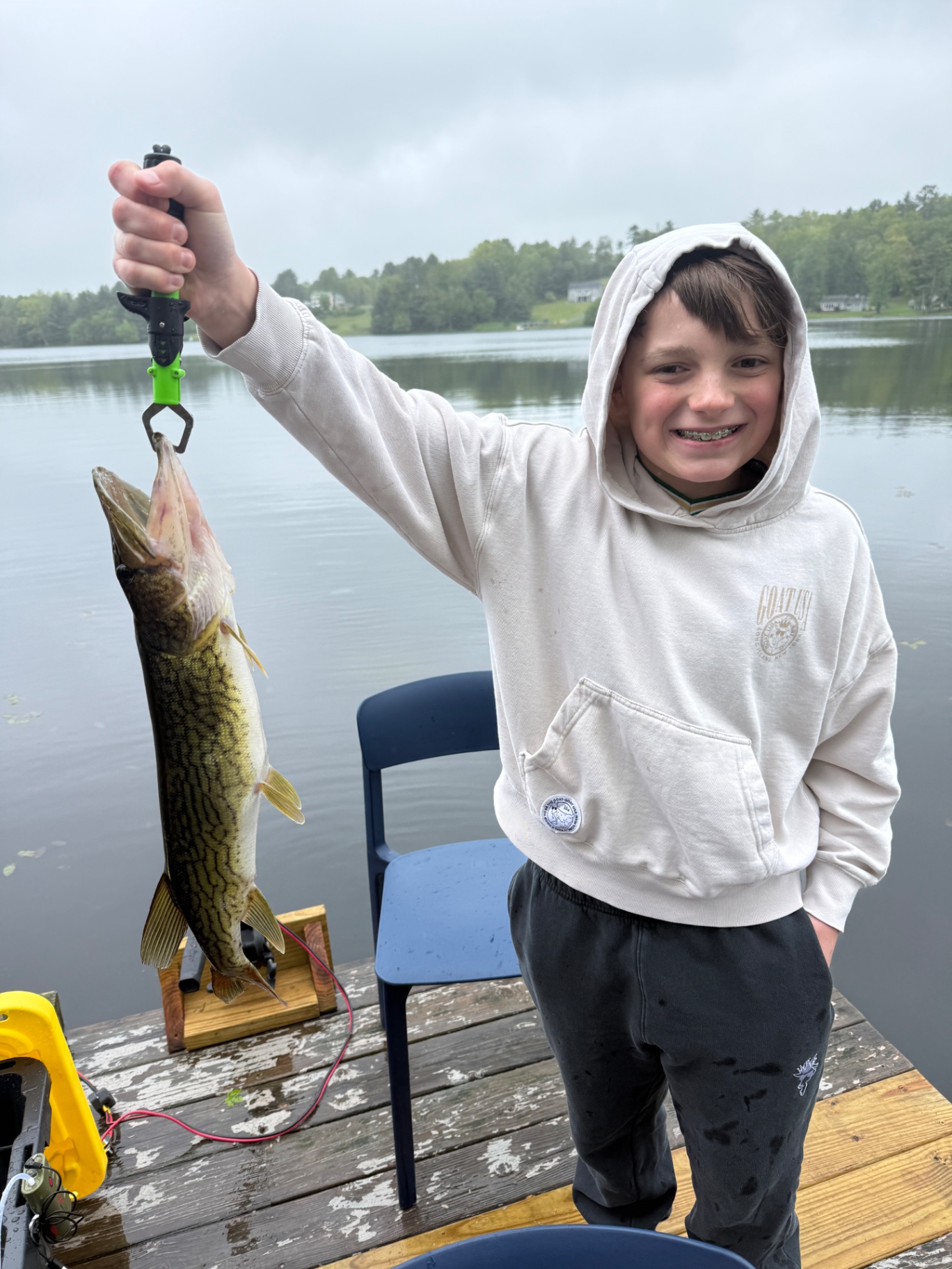 First catch of the trip