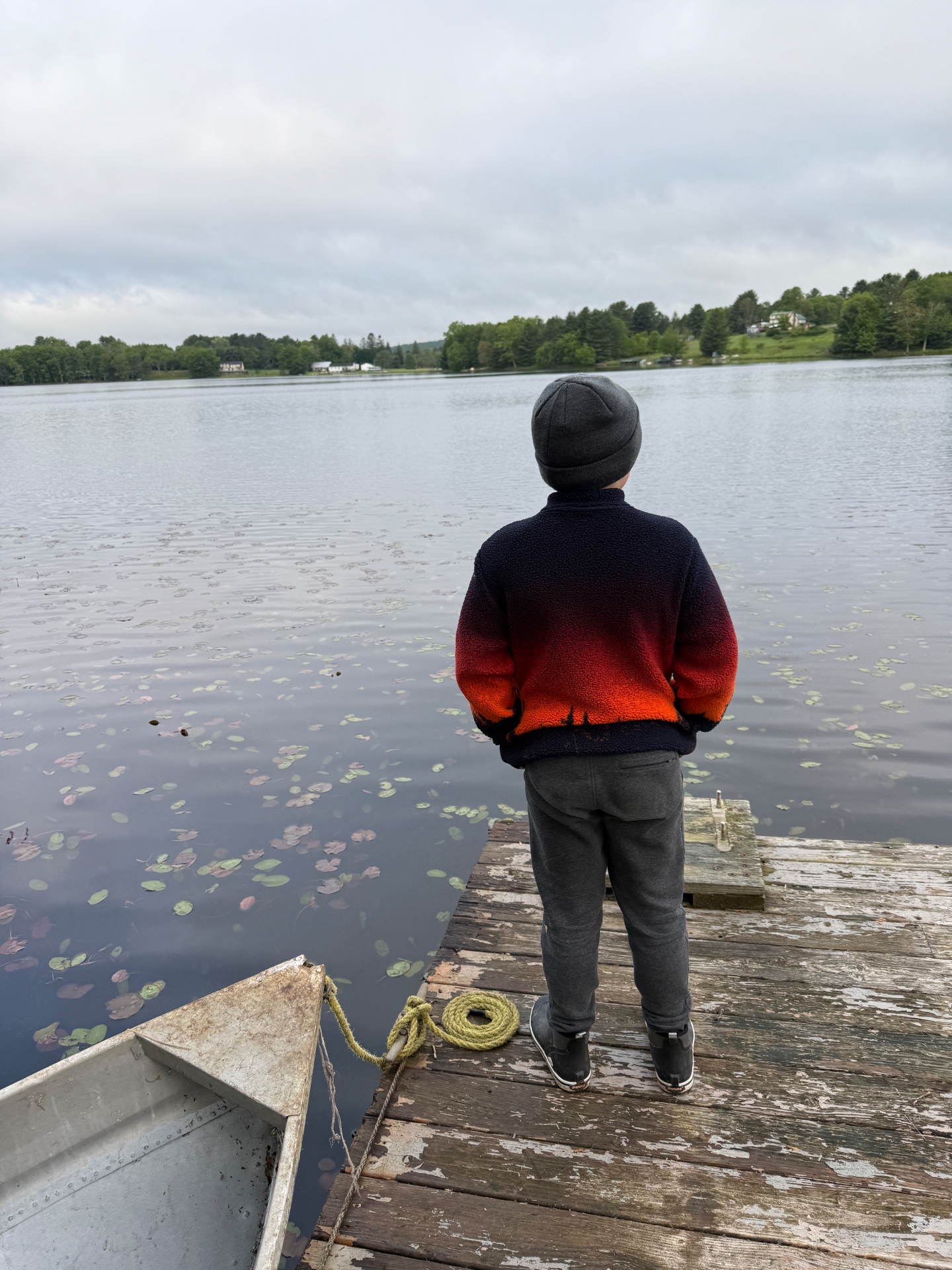 Rock & Ripple before renovation — The lake & the dock