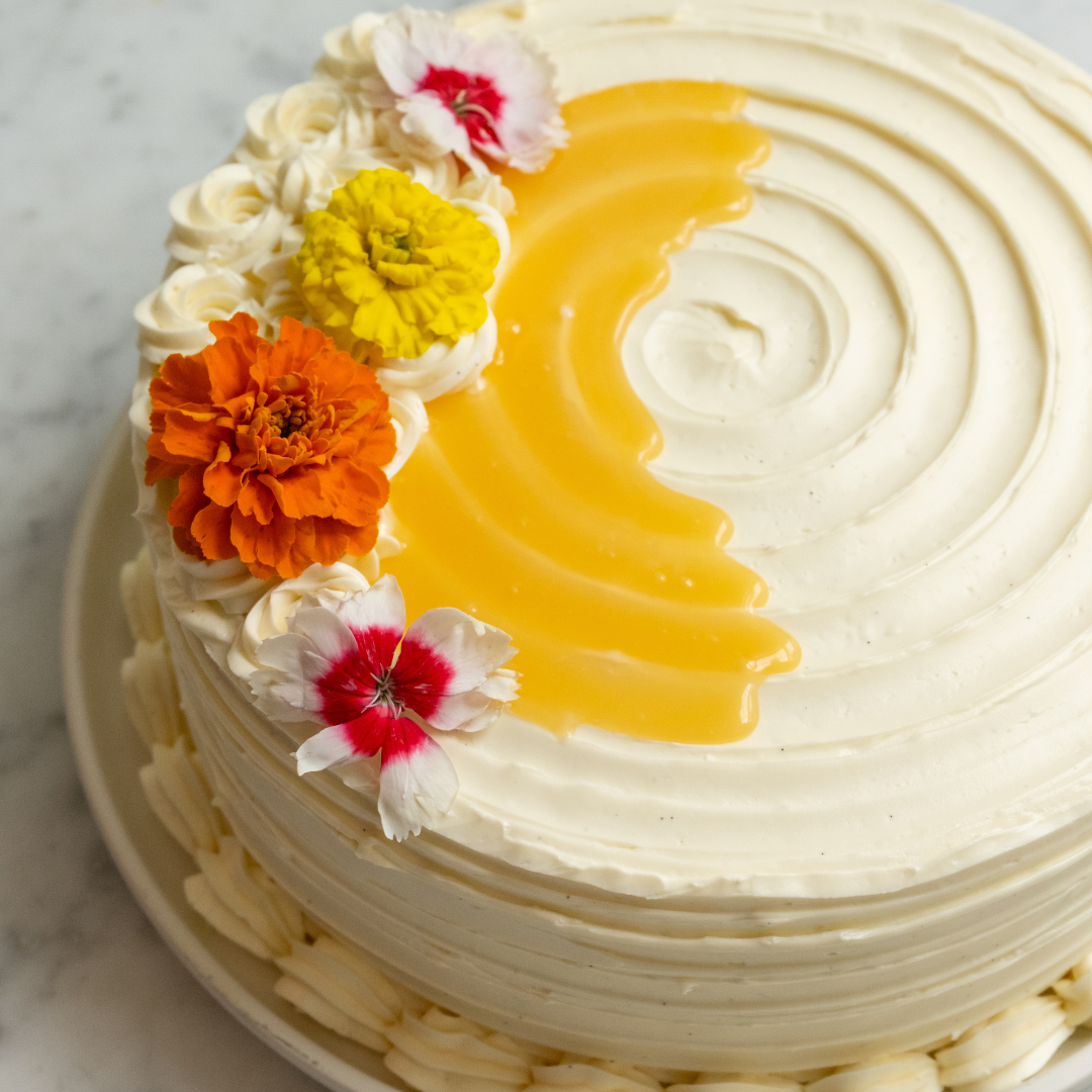 Vanilla with Lemon Curd