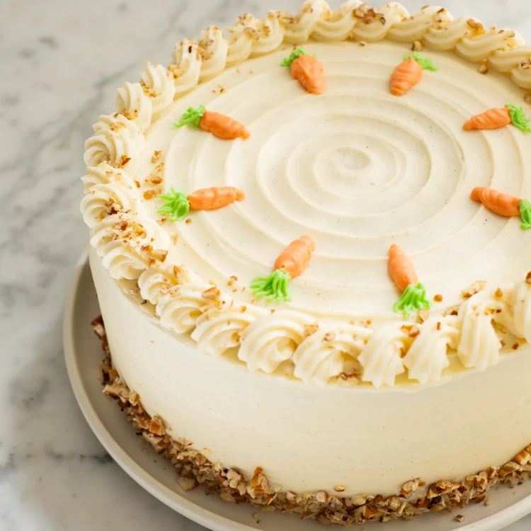 Carrot with Cream Cheese Icing